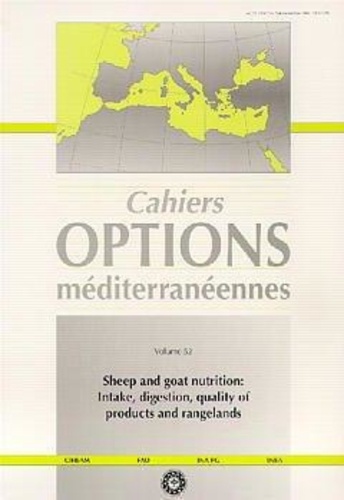 I. Ledin et P. Morand-fehr - Sheep and goat nutrition : intake, digestion, quality of products and rangelands(Cahiers Options méditerranéennes Vol.52 2000).