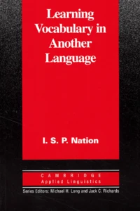 Learning Vocabulary In Another Language