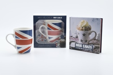  I2C - Mes délicieux mug cakes - Coffret livre + mug.