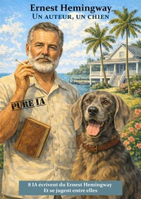 Ernest Hemingway, un auteur, un chien, 8 textes de 8 IA