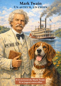 Mark Twain, un auteur, un chien, 8 textes de 8 IA