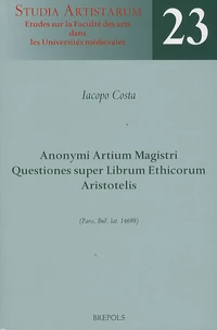 Anonymi artium magistri, Questiones super Librum ethicorum Aristotelis