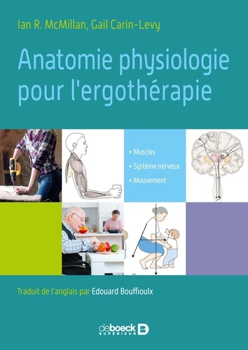Ian R McMillan et Gail Carin-Levy - Anatomie et neurophysiologie appliquée pour l'ergothérapie - Muscles, système nerveux, mouvement.