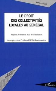Ibrahima Diallo - Le droit des collectivités locales au Sénégal.