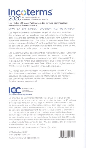 Incoterms 2020. Les règles ICC pour l'utilisation des termes commerciaux nationaux et internationaux
