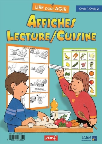 Affiches lecture cuisine
