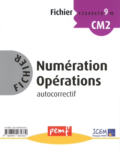 Numération Opérations CM2. Fichier autocorrectif 9