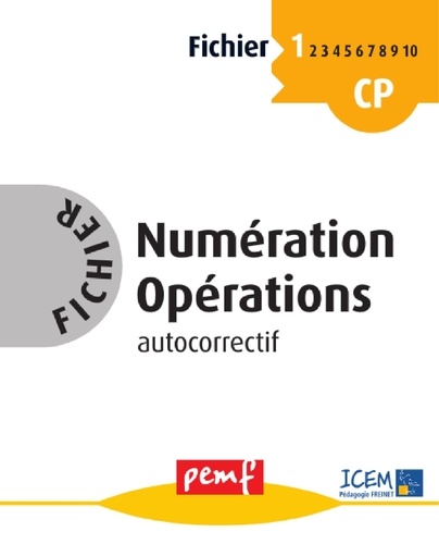 Numération Opérations CP. Fichier autocorrectif 1