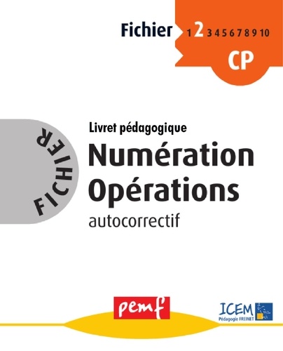 Numération Opérations CP. Fichier autocorrectif 2