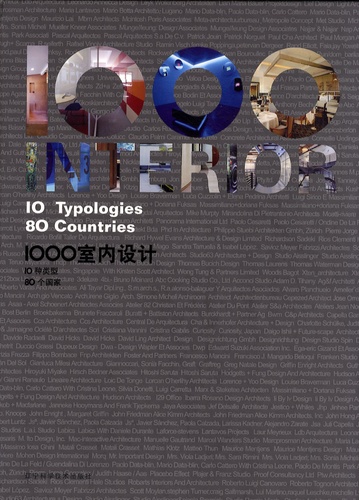  Ici Interface - 1000 Interior - 10 Typologies 80 Countries.