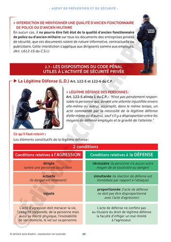 Agent de Prévention et de Sécurité APS -... de Icone Graphic - Grand ...