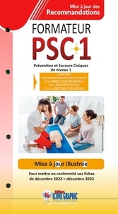  Icone Graphic - Fiches de mise à jour du Guide du formateur PSC1 selon les recommandations de décembre 2023.