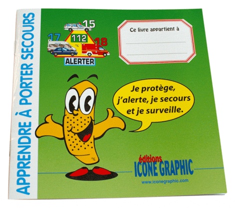 Icone Graphic - Livre Enfants Premiers secours.