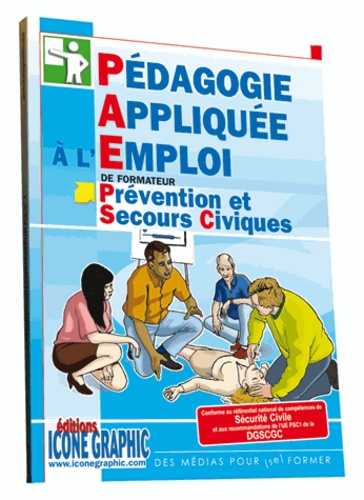  Icone Graphic - Livre "Pédagogie Appliquée à l'Emploi de Formateur en Prévention et Secours Civiques".