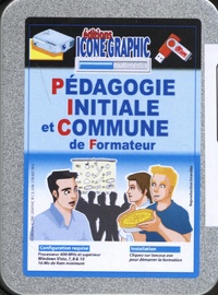  Icone Graphic - Pédagogie initiale et commune de formateur. 1 Clé Usb