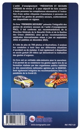 Premiers secours. Prévention et Secours Civiques PSC1 5e édition