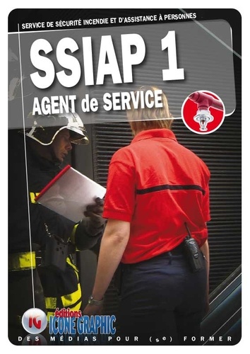  Icone Graphic - SSIAP1 - Service de Sécurité Incendie et d'Assistance à Personnes - Agent de service.