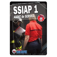  Icone Graphic - SSIAP1 - Service de Sécurité Incendie et d'Assistance à Personnes - Agent de service.