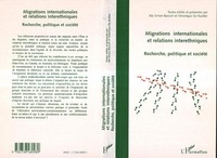 Ida Simon-Barouh - Migrations internationales et relations interethniques - Recherche, politique et société, actes du colloque, Rennes, 18-19-20 septembre 1997.