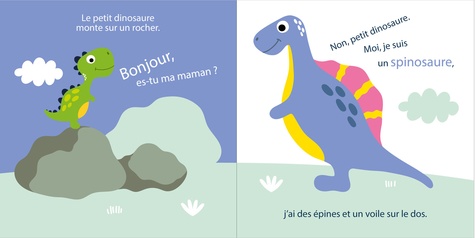 Le petit dinosaure cherche sa maman. 1 livre et 4 jeux de cartes : loto, memory, mistrigri, domino