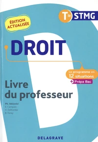 Droit Tle STMG Le programme en situations