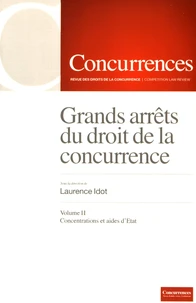 Grands arrêts du droit de la concurrence