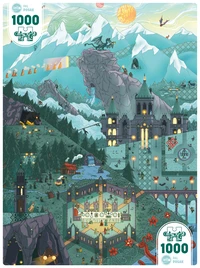 Iello - puzzle universe - 1000p : chemins obscurs