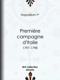 Première Campagne d'Italie