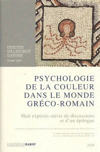 Psychologie de la couleur dans le monde gréco-romain