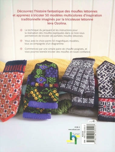 50 mitaines & moufles à tricoter comme en... de Ieva Ozolina - Grand Format  - Livre - Decitre