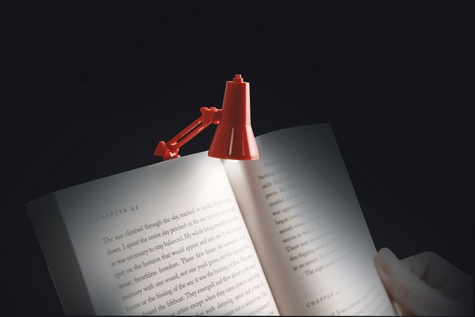 Lampe de lecture The Book Lamp Rouge
