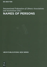 Names of Persons