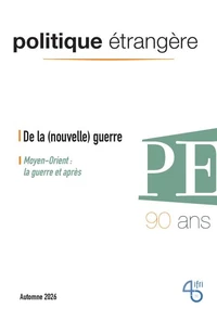 De la (nouvelle) guerre