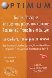 Igal Natan - Passerelle 2, Tremplin 2 et EM Lyon - Grands classiques et questions pièges.