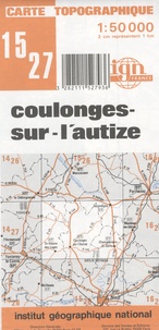  IGN - Coulonges-sur-l'Autize - 1/50 000.