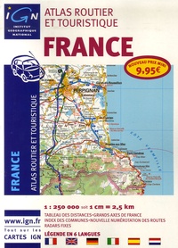 Histoiresdenlire.be Atlas routier et touristique France - 1/250 000 Image