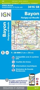  IGN - Bayon, Lavigny-sur-Moselle - 1/25 000.