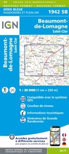  IGN - Beaumont-de-Lomagne, St-Clar - 1/25 000.