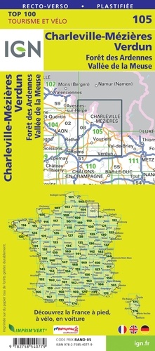 Charleville-Mézières/Verdun. 1/100000
