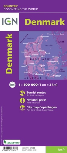 Danemark. 1/300 000