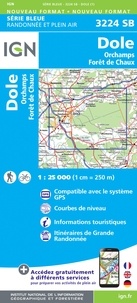  IGN - Dole-Orchamps, Forêt de Chaux - 1/25 000.