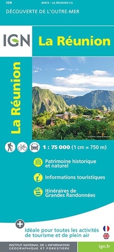 La Réunion. 1/100 000