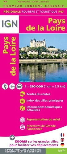  IGN - Pays de la Loire - 1/250 000.