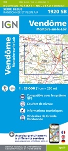  IGN - Vendôme-Montoire-sur-le-Loir - 1/25000.