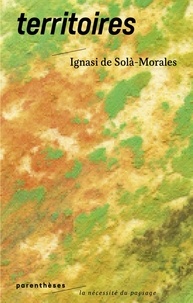 Ignasi de Solà-Morales - Territoires.