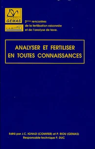 Analyser et fertiliser en toutes connaissances