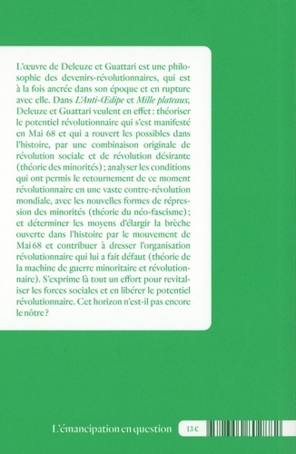 Gilles Deleuze et Félix Guattari. Une philosophie des devenirs-révolutionnaires