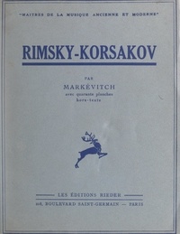 Igor Markévitch et J. Répine - Rimsky-Korsakov.