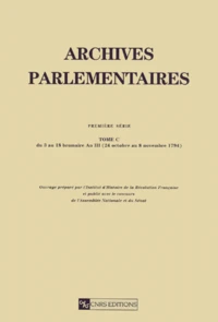 Archives Parlementaires de 1787 à 1860