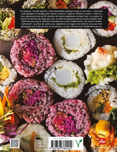 Sushi Modoki. L'art japonais des sushis veggies